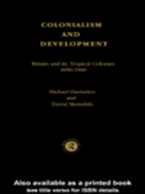 cover image of Colonialism and Development